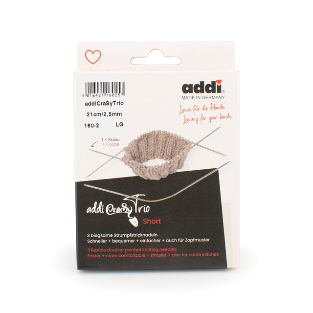 CraSy Trio-クレイジートリオ- 編み針 2.5mm/21cm 1～2号（160-2） 06Cq99_