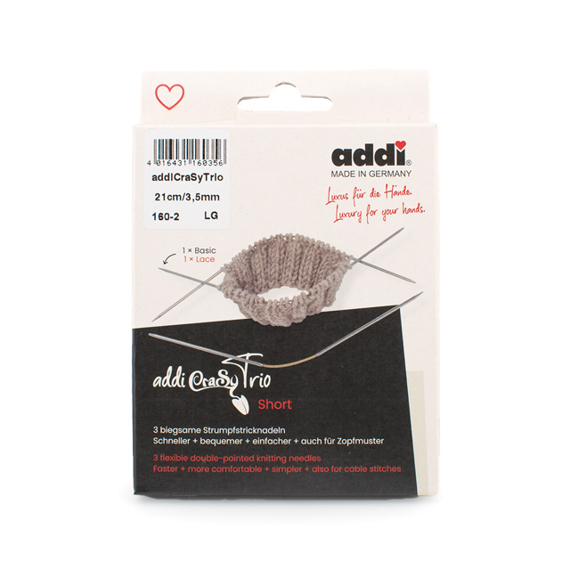 CraSy Trio-クレイジートリオ- 編み針 3.5mm/21cm 4~5号(160-2) 06Cq99_