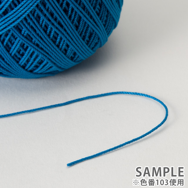 レース糸 ダルマ(横田) 鴨川 #18 102.アイボリー 06Bn99_