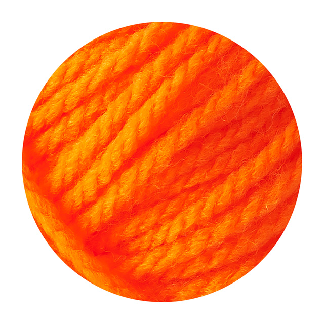 毛糸 ダルマ(横田) iroiroネオン(1430-0203) 203.ネオンオレンジ 06Co99_