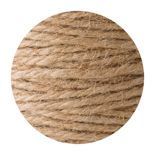 手編み糸 ダルマ(横田) 麻ひも 1.ナチュラル 06Co99_