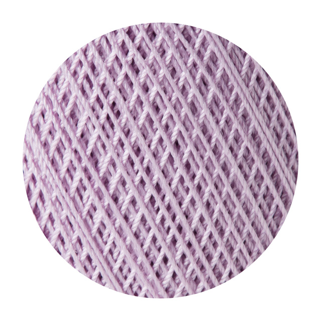 ダルマ(横田) 絹のレース糸 #30 15.ライラック 06Bn99_