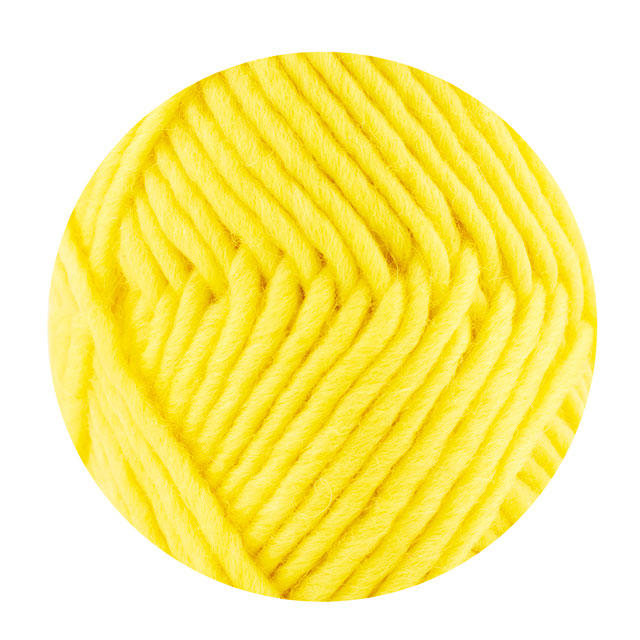 オリジナル毛糸 Daily fluffy roving・フラッフィーロービング 5.レモン 06Co99_