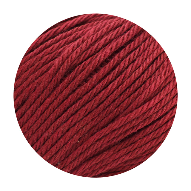オリジナル編み糸 Daily quatre・キャトル 4.チェリーレッド 06Co99_