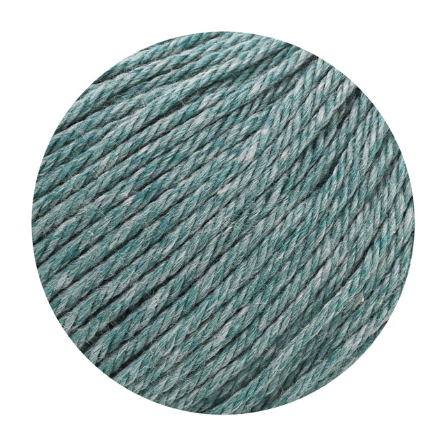 オリジナル編み糸 Daily quatre・キャトル 7.ウォーターブルー 06Co99_