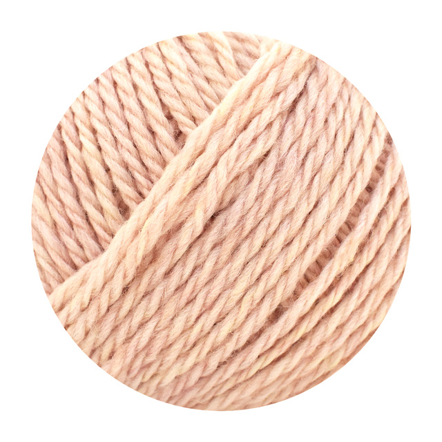 オリジナル毛糸 Daily スタンダードメリノ 3.シェルピンク 06Co99_