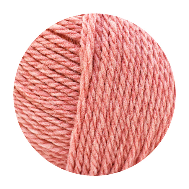 オリジナル毛糸 Daily スタンダードメリノ 4.ローズピンク 06Co99_