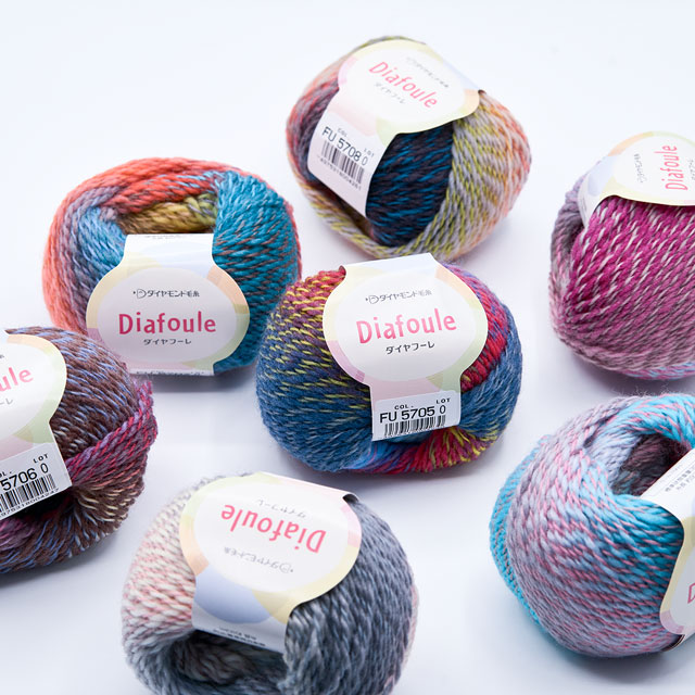 毛糸 ダイヤ フーレ 色番5703 06Co99_