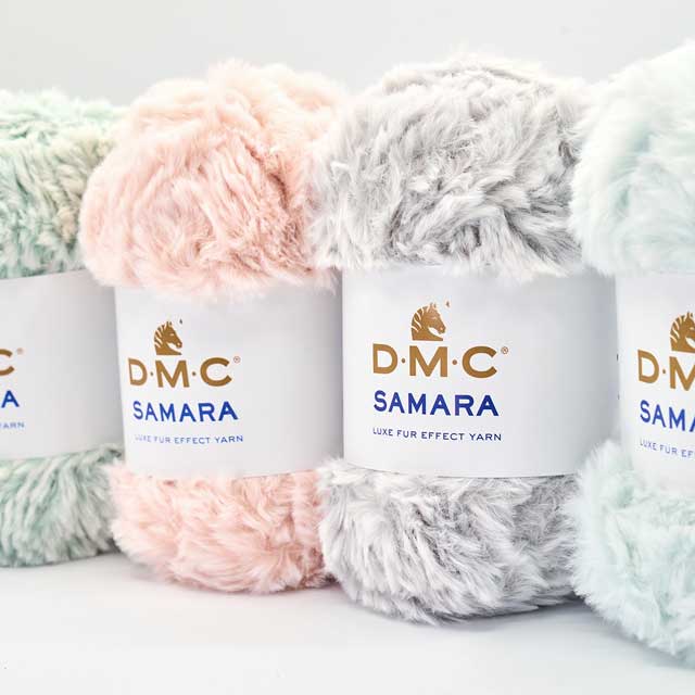 毛糸 DMC サマラ(8128) 414.ライトグレー 06Co99_