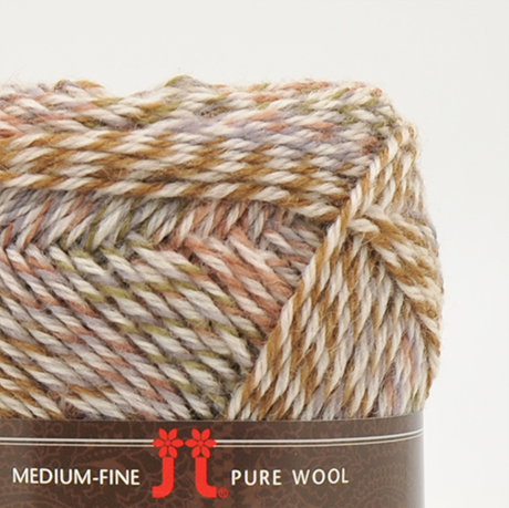 毛糸 ハマナカ 純毛中細 グラデーション 色番101 99Zz99_