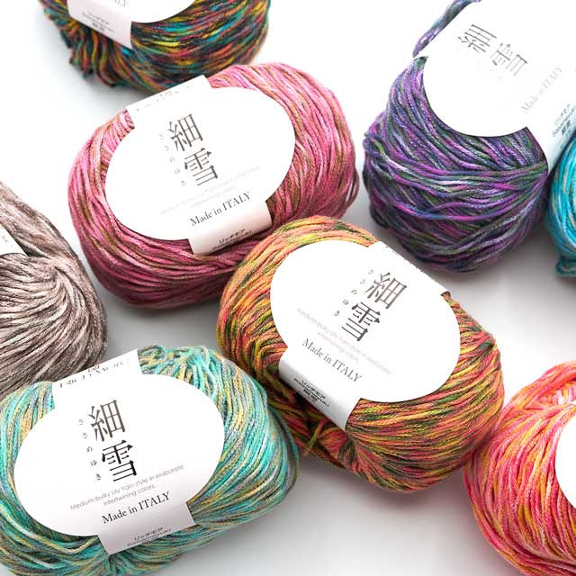 手編み糸 リッチモア(ハマナカ) 細雪(ささめゆき)(3818) 色番4 06Co99_