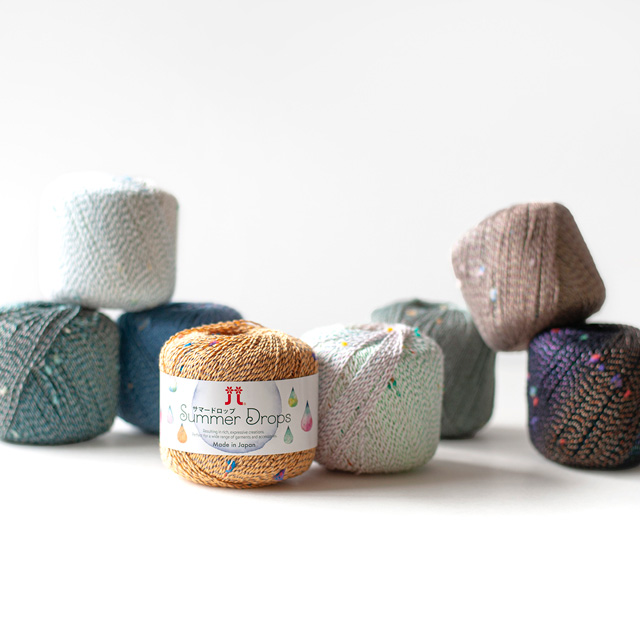 手編み糸 ハマナカ サマードロップ 色番4 06Co99_