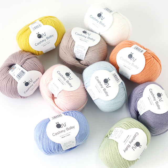 毛糸 原ウール Cashmy baby-カシミーベイビー(10506UV10560) 3.ピンク 06Co99_