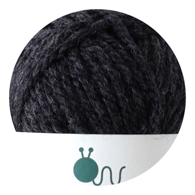 毛糸 原ウール メランジL(10506UV10562) 14.チャコールグレー 06Co99_