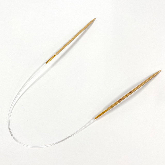 KFSオリジナル 竹製四角い輪針/ちびタコ針ホルダー付き 40cm 3.0mm 06Cq99j