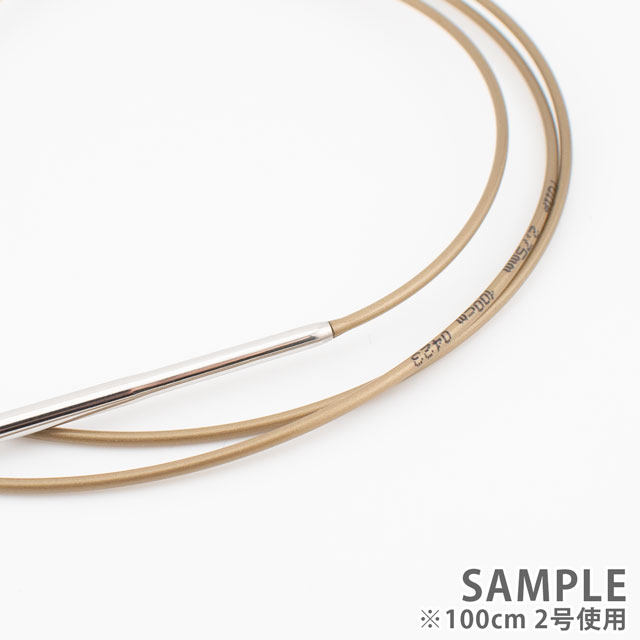 Tulip-チューリップ- ニーナ メタル ニッティング ニードルズ 輪針(KMJA-40200) 40cm/0号 06Bq33_