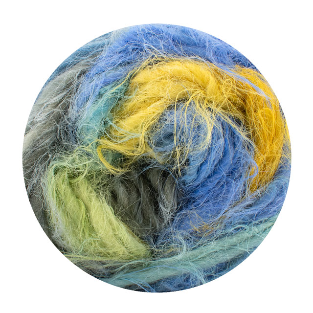 毛糸 LANA GROSSA-ラナグロッサ- Basta Mista・ バスタ ミスタ 101.マスタード/ライムグリーン/ロイヤル/ジーンズ/グレー/マウスグレー 06Co99_