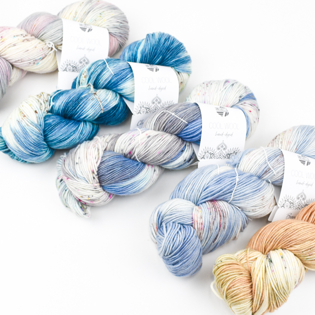 毛糸 LANA GROSSA-ラナグロッサ- COOL WOOL hand-dyed クールウール ハンドダイ 色番113 06Co99j