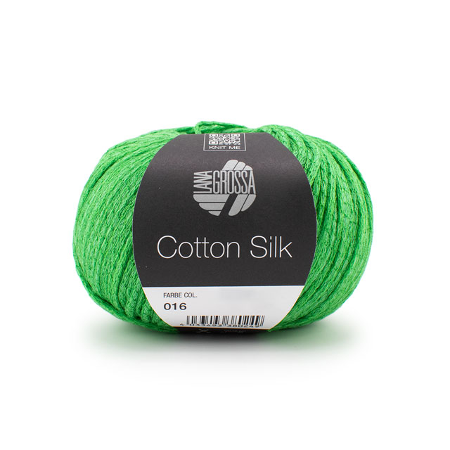 手編み糸 LANA GROSSA-ラナグロッサ- Cotton Silk・コットンシルク 色番16 06Co99_