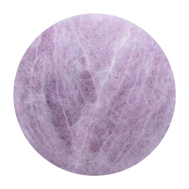 毛糸 LANA GROSSA-ラナグロッサ- NATURAL ALPACA LUNGO・ナチュラル アルパカ ルンゴ(1415) 15.ラベンダー 06Co99_