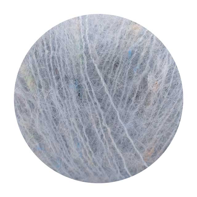 毛糸 LANA GROSSA-ラナグロッサ- NATURAL SUPERKID TWEED ナチュラルスーパーキッドツイード(1771) 618.ライトブルー 06Co99_