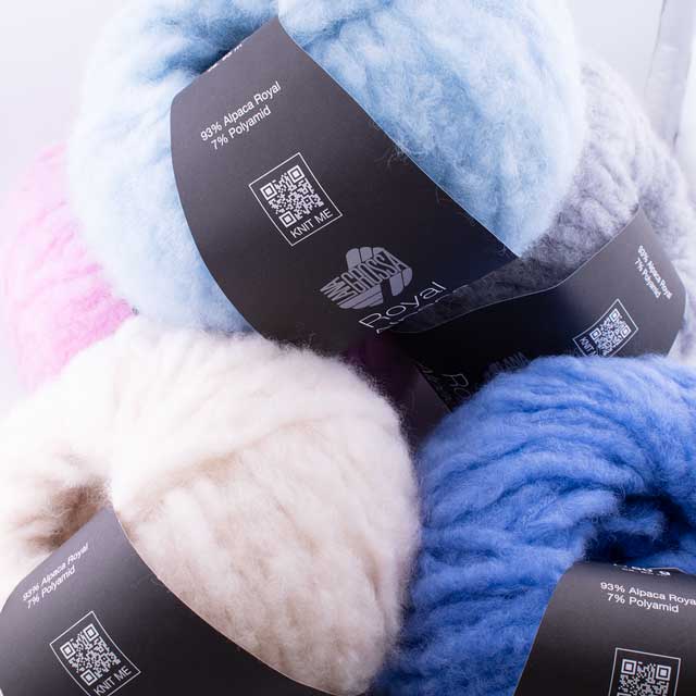 毛糸 LANA GROSSA-ラナグロッサ- ROYAL ALPACA・ロイヤルアルパカ(1171) 8.ライラック 06Co99_