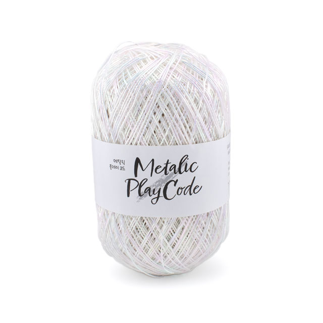 手編み糸 メタリックプレイコード(mpc) 102.オーロラ 06Co99_