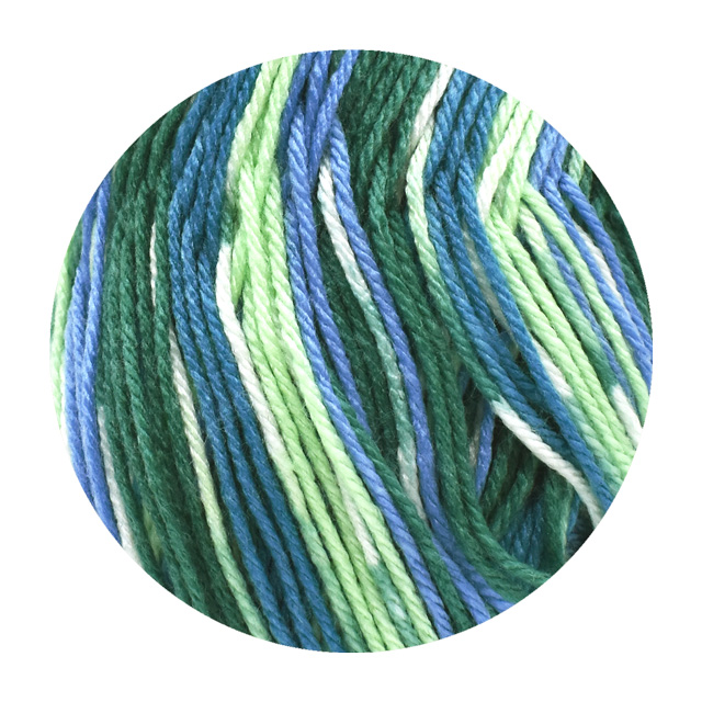 毛糸 エブリデイカラフル(N-57) 色番326 06Co99_