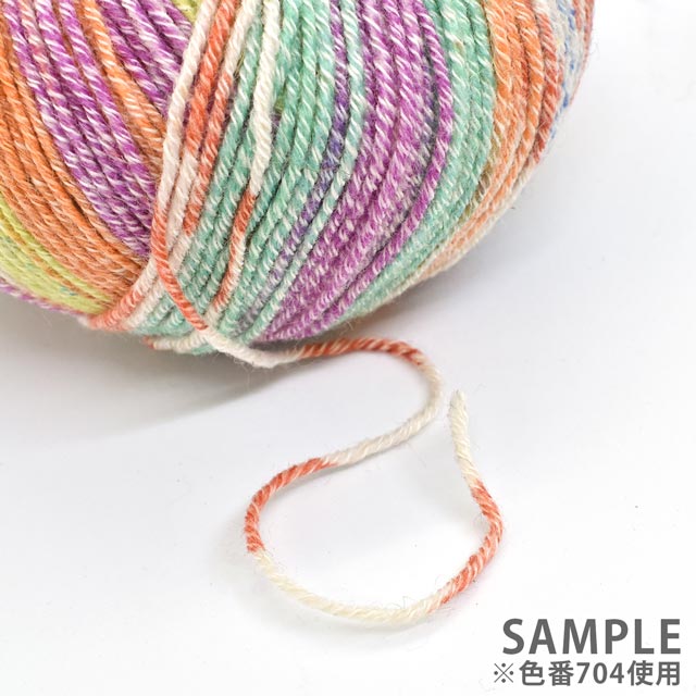 手編み糸 ナイフメーラ 色番701 06Co99_