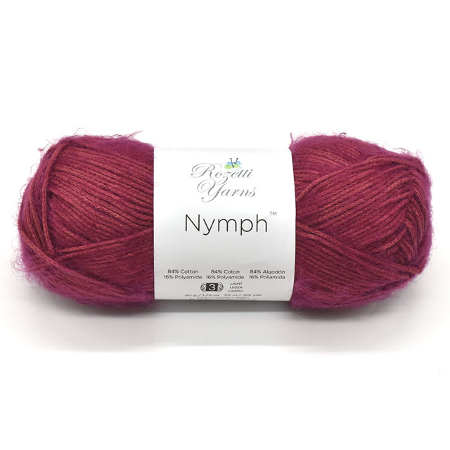 手編み糸 ニンフ(F-62) 103.レッド 06Co99_