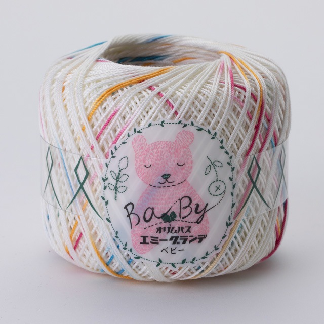 レース糸 オリムパス エミーグランデ ベビー 色番B1 06Bn99_