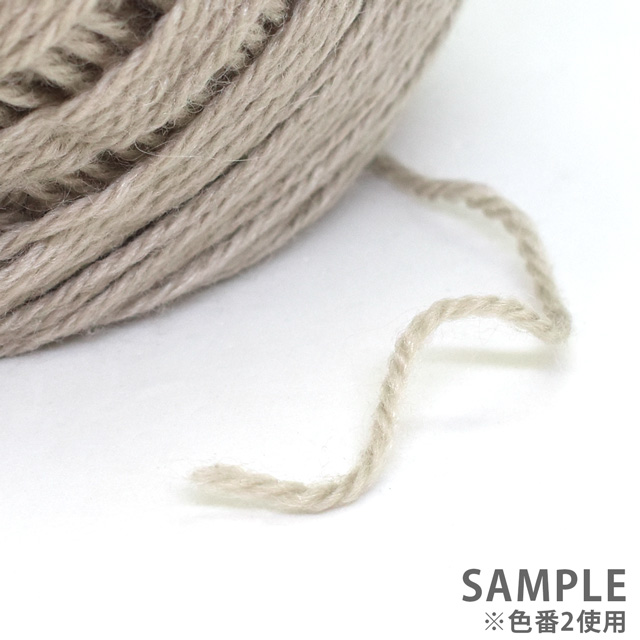 毛糸 オリムパス SILK&WOOL 5.スモーキーパープル 06Co99_