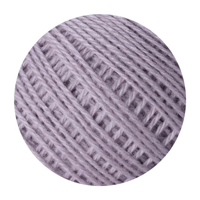 毛糸 オリムパス SILK&WOOL 5.スモーキーパープル 06Co99_