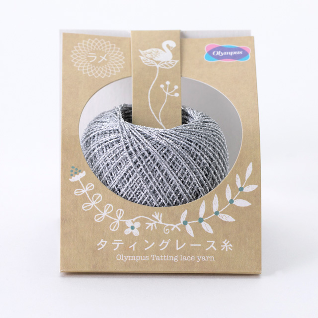 オリムパス タティングレース糸 ラメ 色番T401 06Bn99_