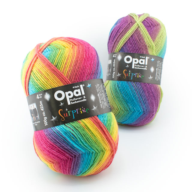 毛糸 Opal-オパール- サプライズ 4ply/4本撚り 4061.レインボー 06Co99j