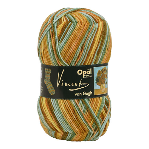 毛糸 Opal-オパール- ヴァン・ゴッホ 4ply/4本撚り 5432.ひまわり 06Co99j