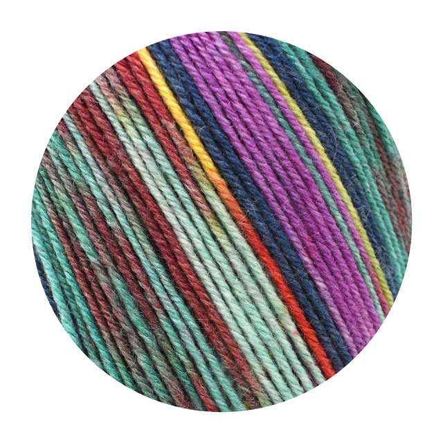 毛糸 Opal-オパール- クレイジーウォーターズ 4ply/4本撚り 11310.バブル 06Co99j