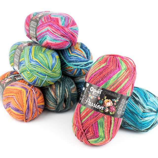 毛糸 Opal-オパール- パッション 6ply/6本撚り 11374.熱意 06Co99j