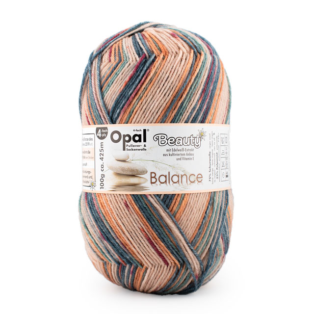 毛糸 Opal-オパール- ビューティー4 4ply/4本撚り 11403.証明 06Co99j