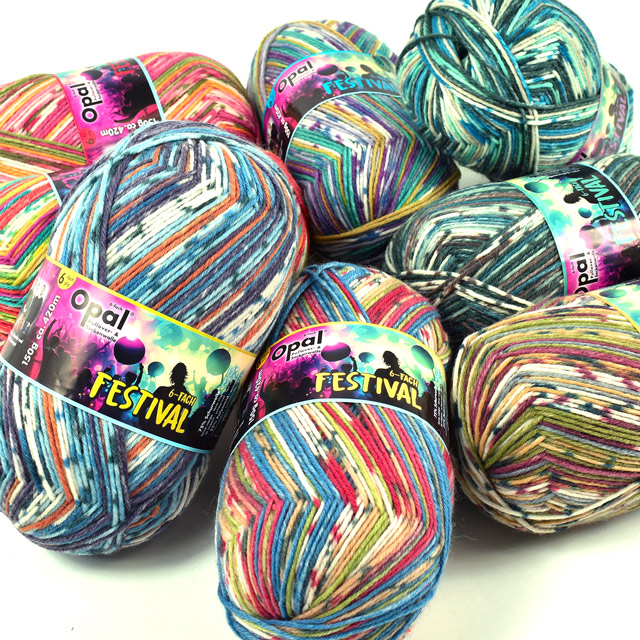 毛糸 Opal-オパール- フェスティバル 6ply/6本撚り 11423.ステージショー 06Co99j