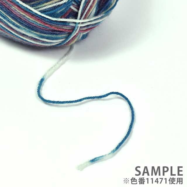 毛糸 Opal-オパール- つむじ風 4ply/4本撚り 11470.踊る葉っぱ 06Co99j