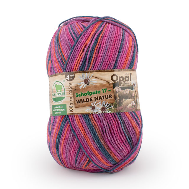 毛糸 Opal-オパール- シャーフパーテ17 4ply/4本撚り 11593.ヘザー 06Co99j