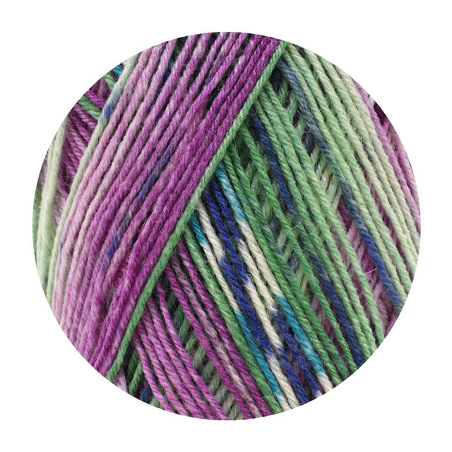 毛糸 Opal-オパール- KFSセレクション 4ply/4本撚り KFS183.プルーン 06Co99j