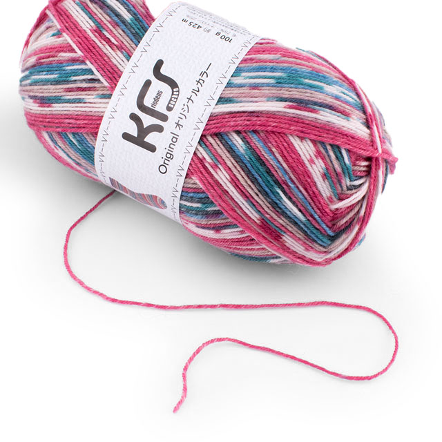 毛糸 Opal-オパール- KFSオリジナルカラー 4ply/4本撚り KFS268.メリークリスマス 06Co99j