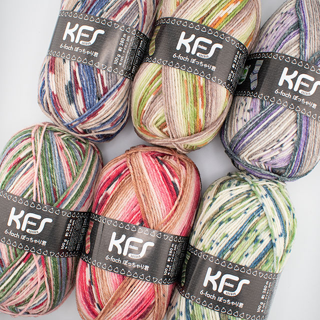 毛糸 Opal-オパール- KFS シャーフパーテ 6ply/6本撚り ぽっちゃり君 KFS309.桜 06Co99j