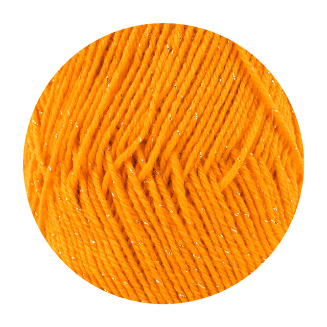 毛糸 Opal-オパール- KFSオリジナル 単色 Uni ラメ 4ply/4本撚り 50g巻 Un35.ラメはちみつ 06Co99j