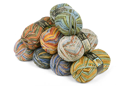 毛糸 Opal-オパール- ヴァン・ゴッホ 4ply/4本撚り 5432.ひまわり 06Co99j