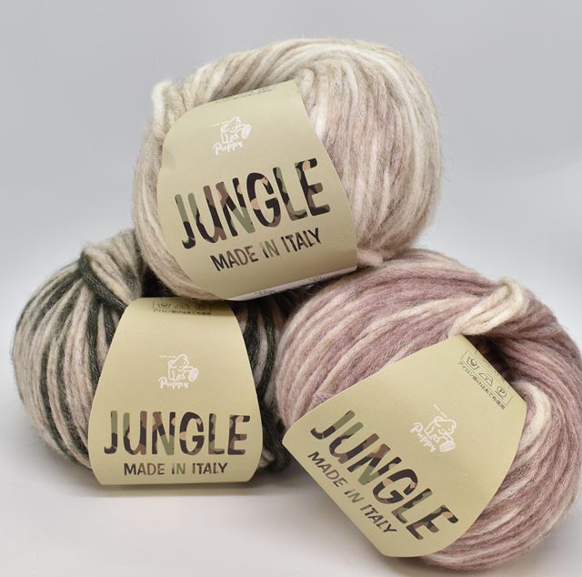 毛糸 パピー ジャングル 色番546 06Co99_