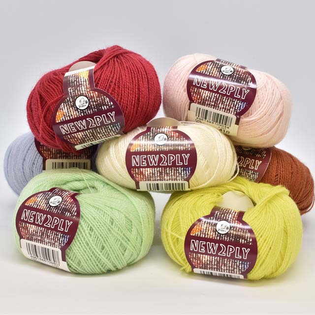 毛糸 パピー ニュー2プライ 色番203 06Co99_