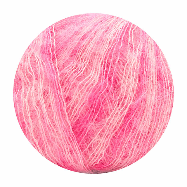 毛糸 Rosarios4-ロザリオス4- Aurora Print・オーロラプリント 101.Fucsia 06Co99_